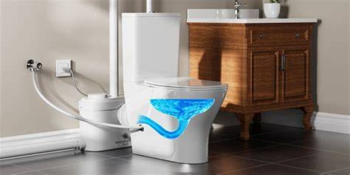 How does a up flush Basement Toilet work?