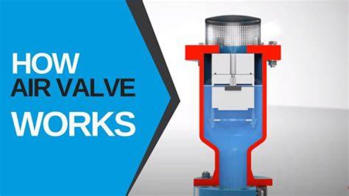 How does a water air valve work?