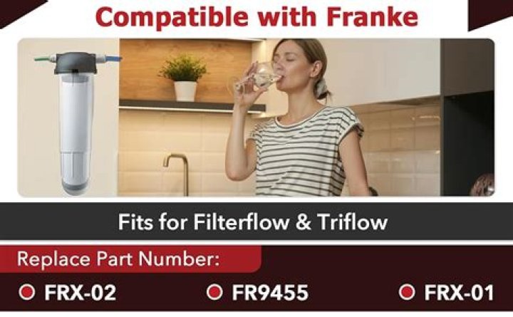 How does the Franke filterflow water filter system work?