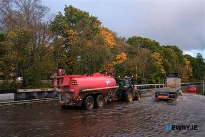 How is flood water removed?