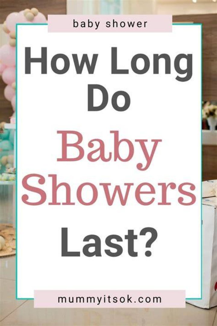 How long are the showers supposed to last?