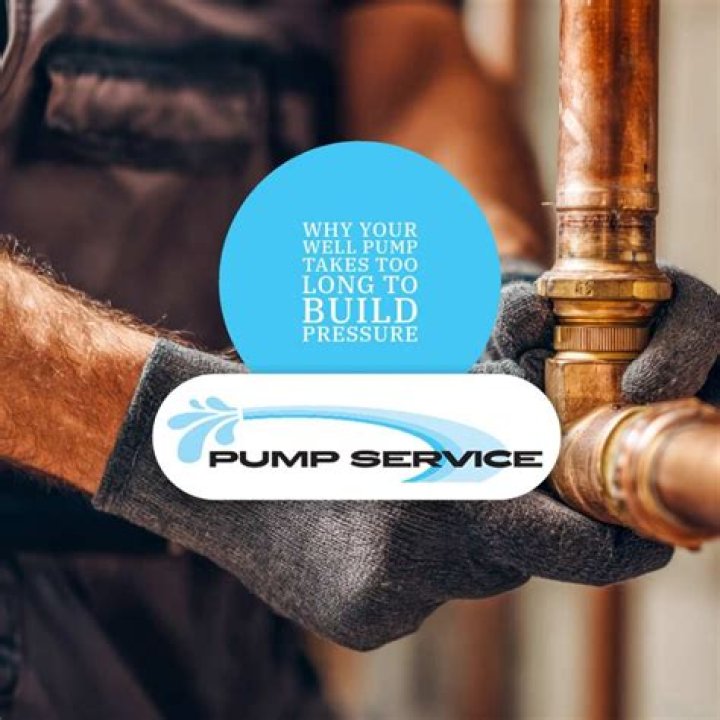 How long does it take for a water pump to build pressure?