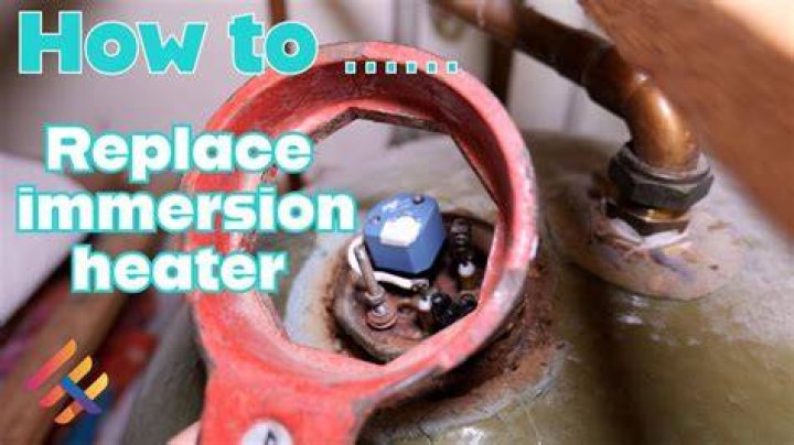 How long does it take to change immersion heater?