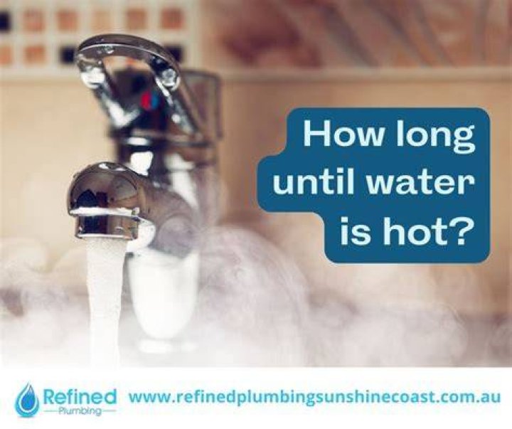 How long does it take to heat a 315 Litre hot water system?