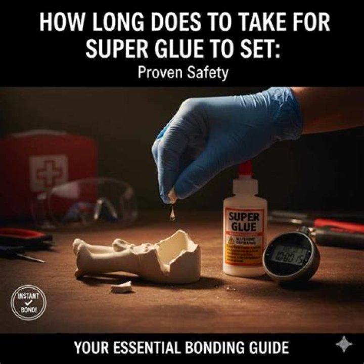 How long does plumbers glue take to set?
