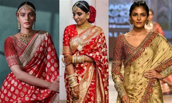How many people wear saree in India?