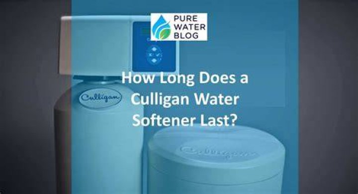 How many years does a Culligan water softener last?