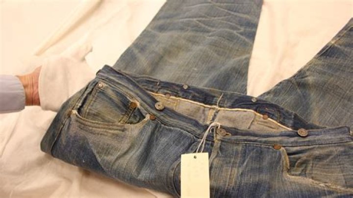 How much did the first pair of blue jeans cost?