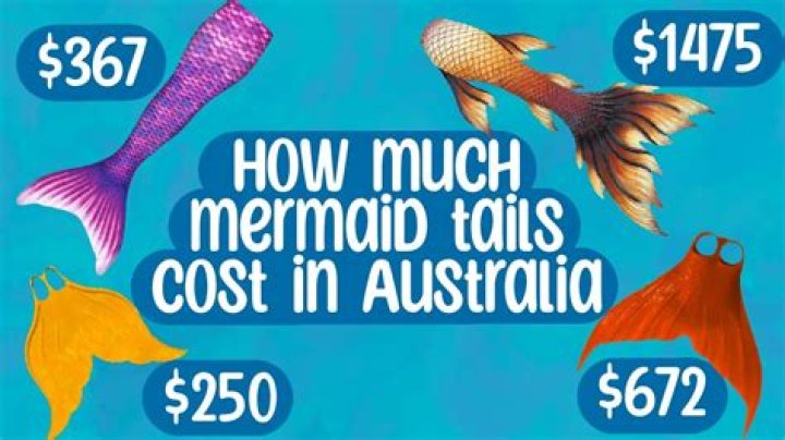 How much does a mermaid tail cost cheap?