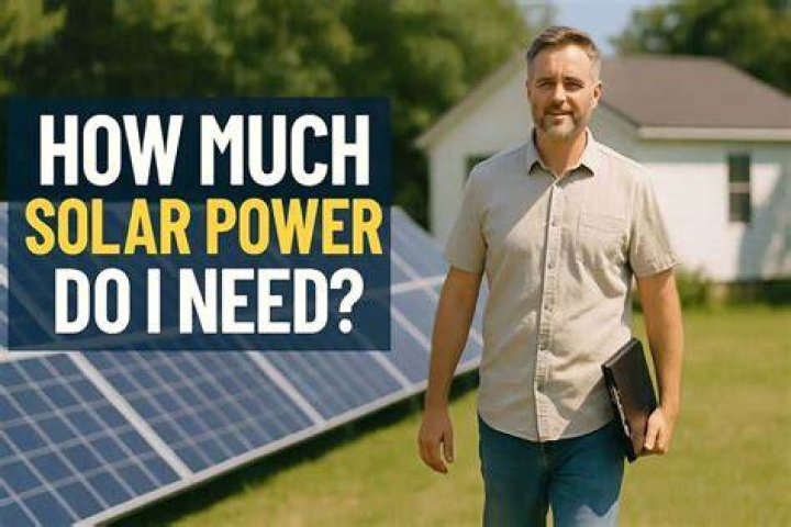 How much power do I need for off-grid living?