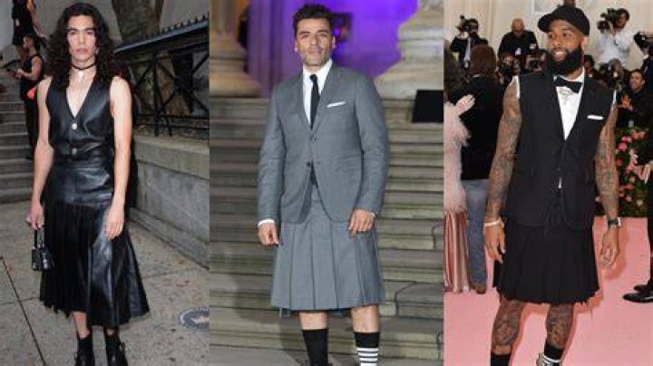How often do men wear skirts or dresses?