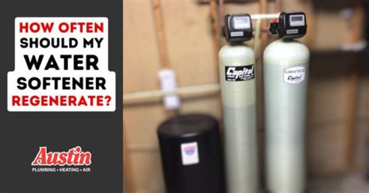 How often does monarch water softener regenerate?