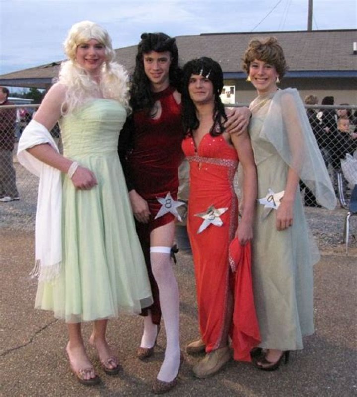How should a man dress as a woman?