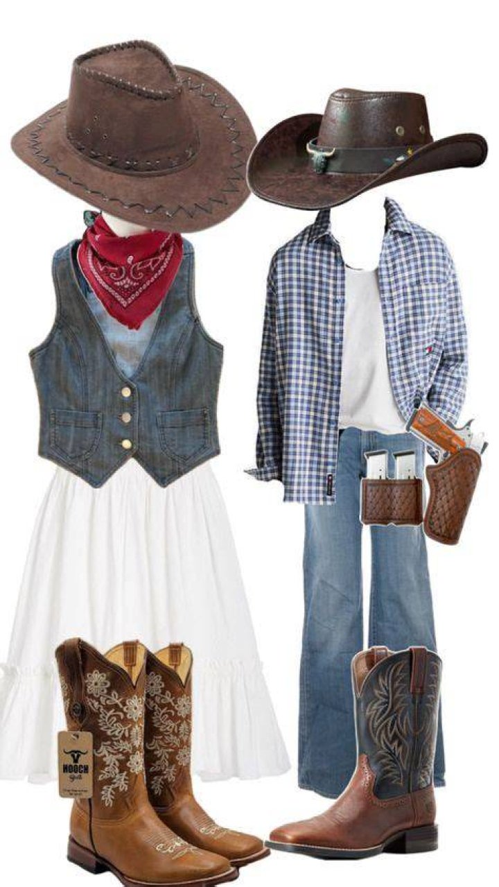 How should I dress for a cowboy party?