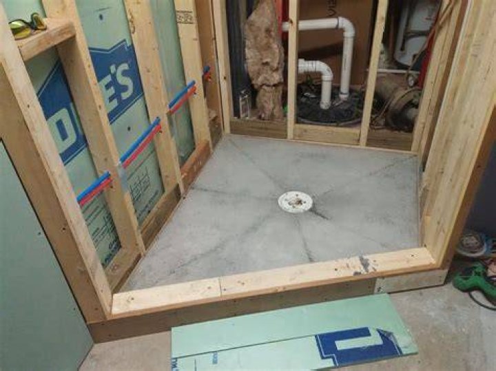 How to build your own custom shower base?