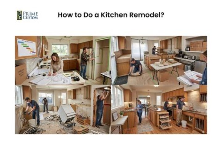 How to do a step by step remodel of your kitchen?