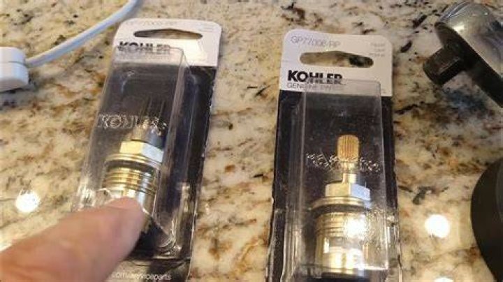 How to replace valve cartridge on Kohler cold water faucet?
