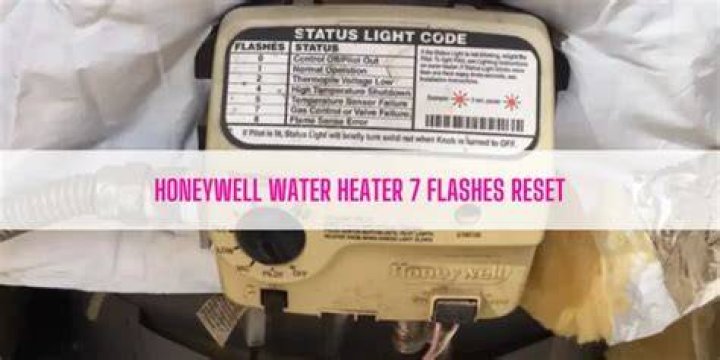 How to reset code 7 Flash water heater?