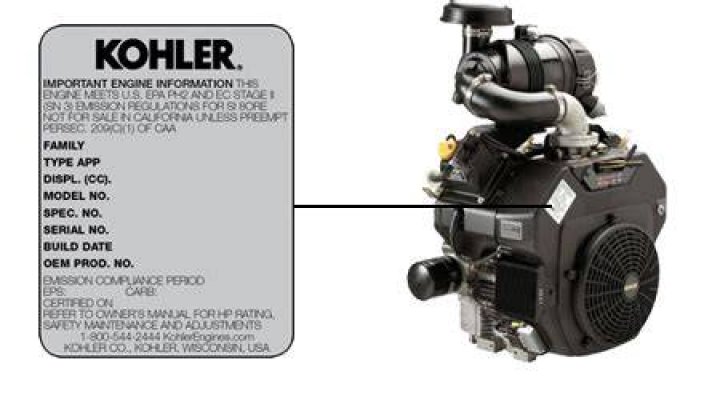 How to send a Kohler engine locator email?