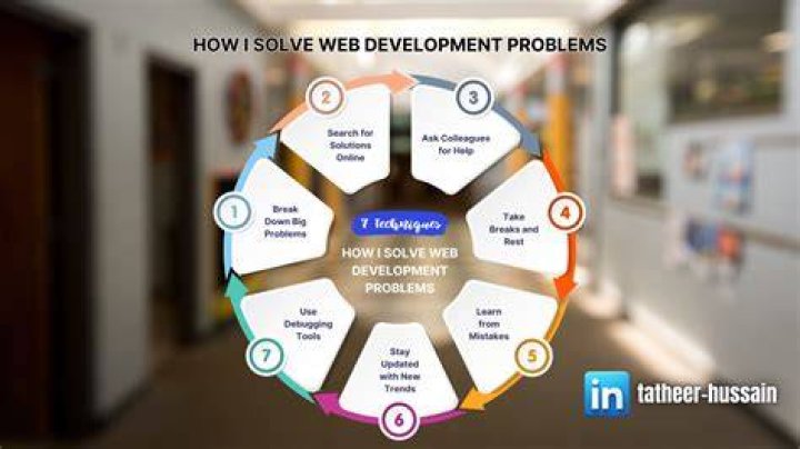 How to solve problems with web development projects?