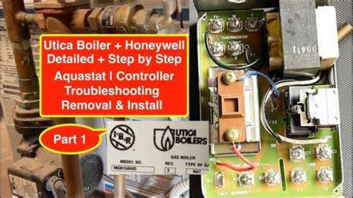 How to troubleshoot a boiler aquastat control problem?