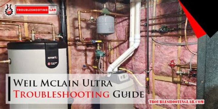 How to troubleshoot a Weil McLain water heater?