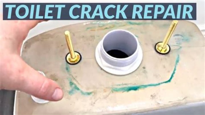 How would a toilet tank crack?