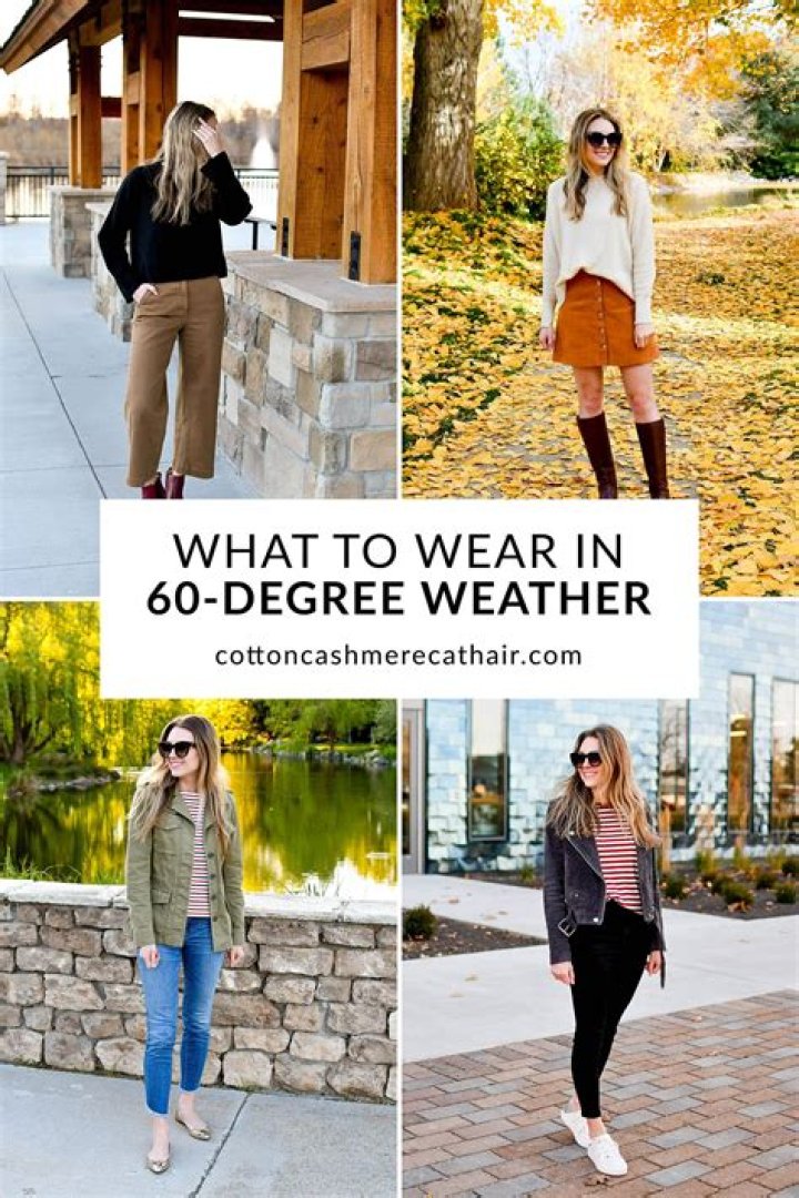 Is 60 degrees too warm for a sweater?