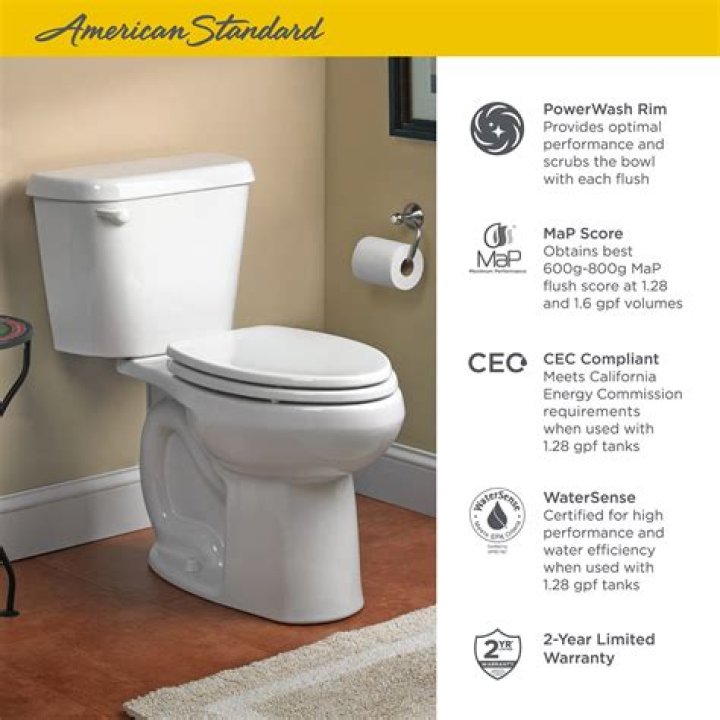 Is American Standard toilet bowl good?
