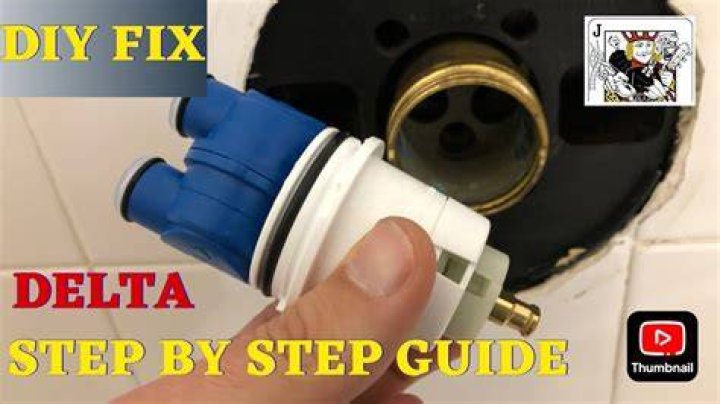 Is it easy to change a Delta shower cartridge?