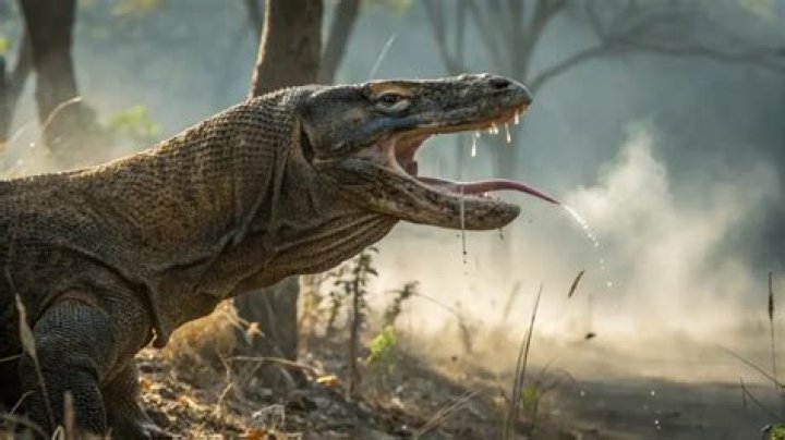 Is Komodo dragon skin poisonous?