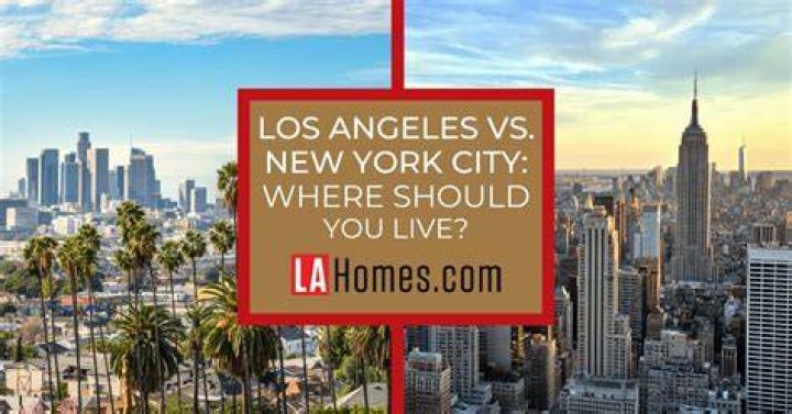 Is living in LA better than New York?