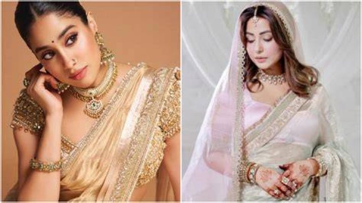 Is saree worn on left or right?