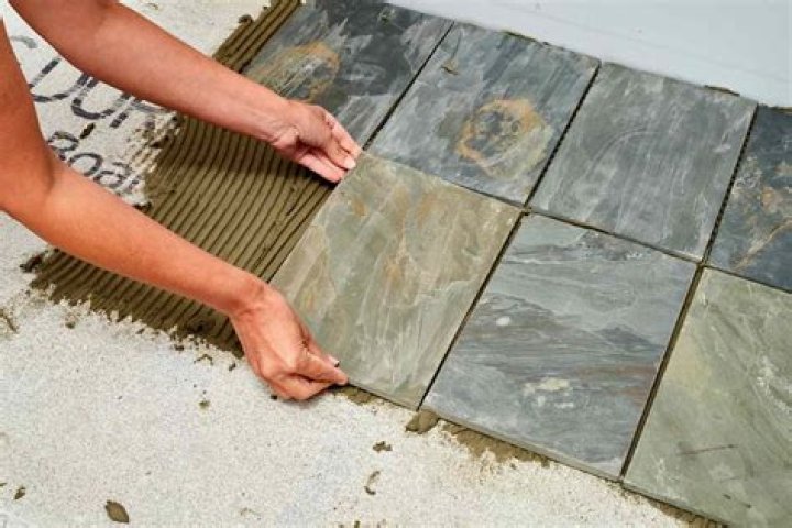 Is slate tile hard to install?