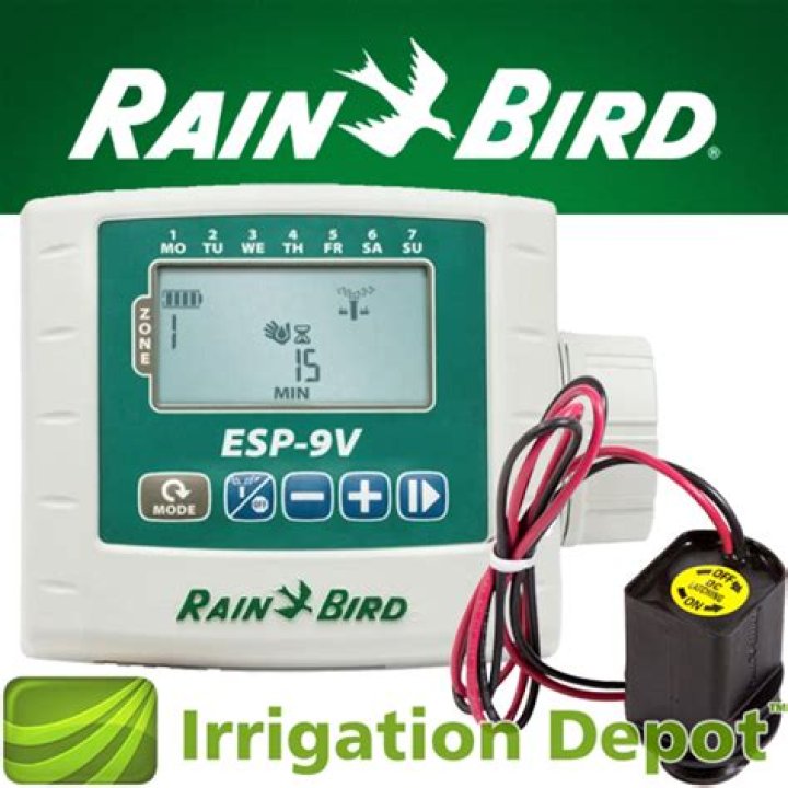 Is the esp-9v battery operated irrigation controller waterproof?
