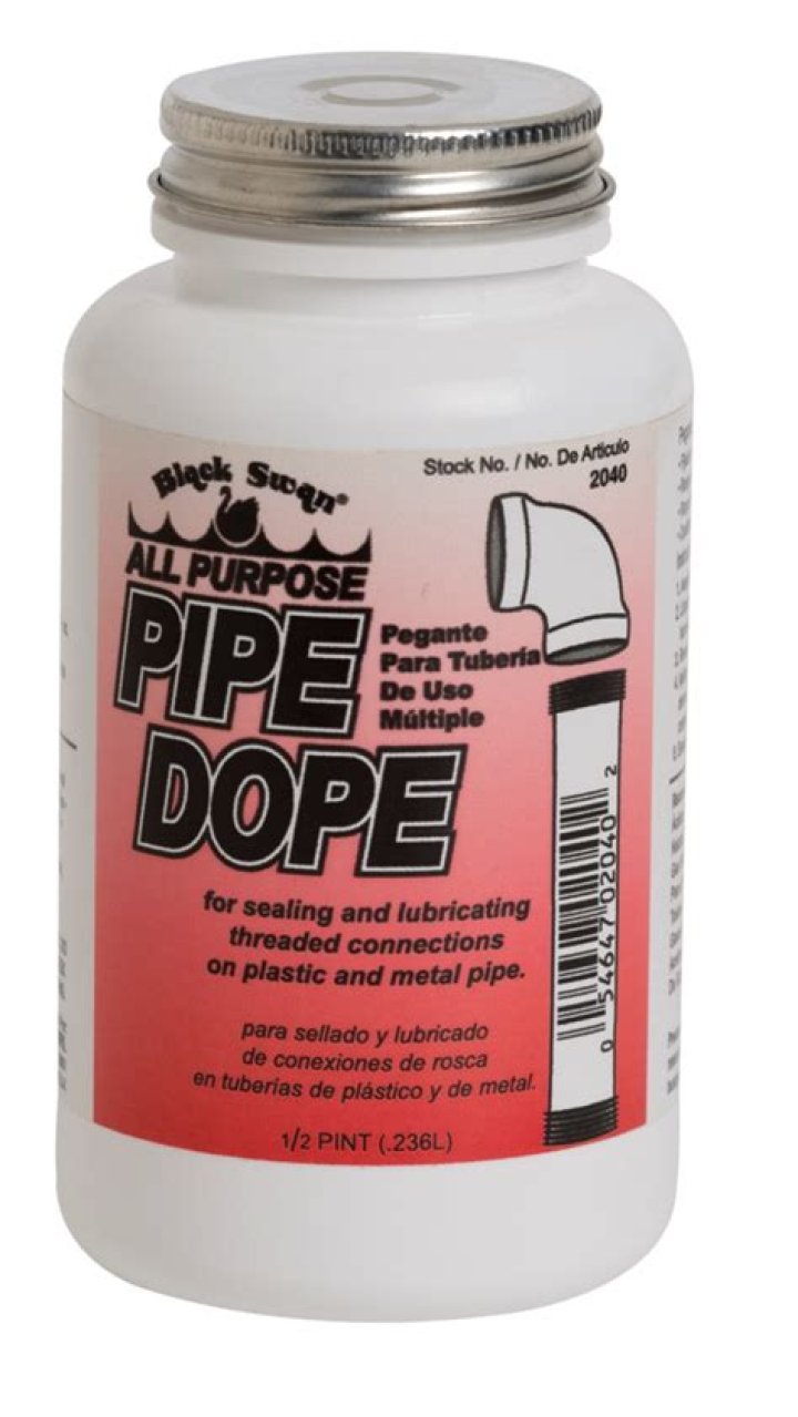 Is there a solvent for pipe dope?