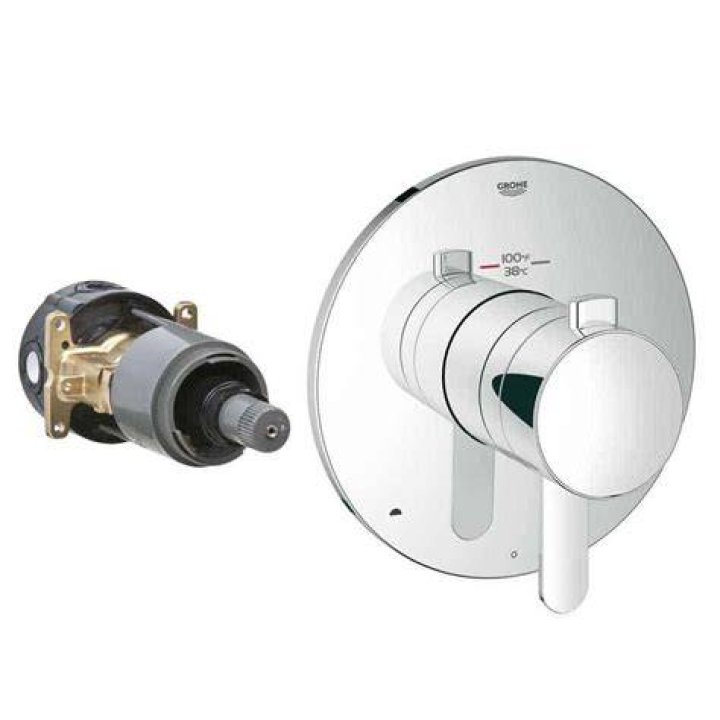 Is there a temperature valve on a Grohe shower?