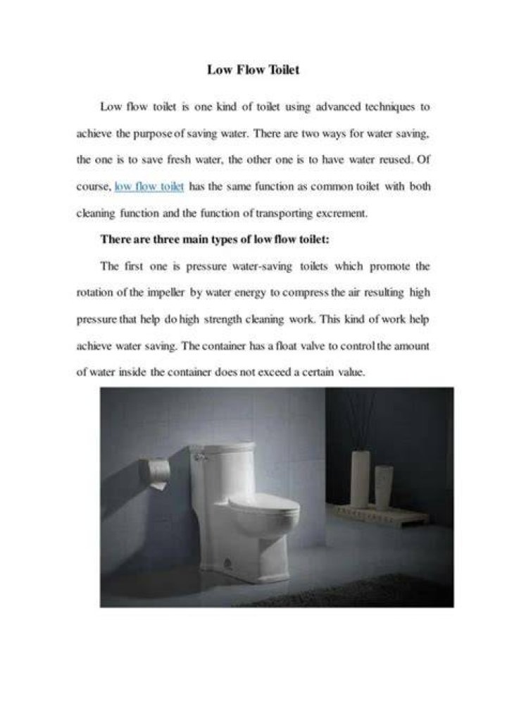 Should I replace my low-flow toilet?