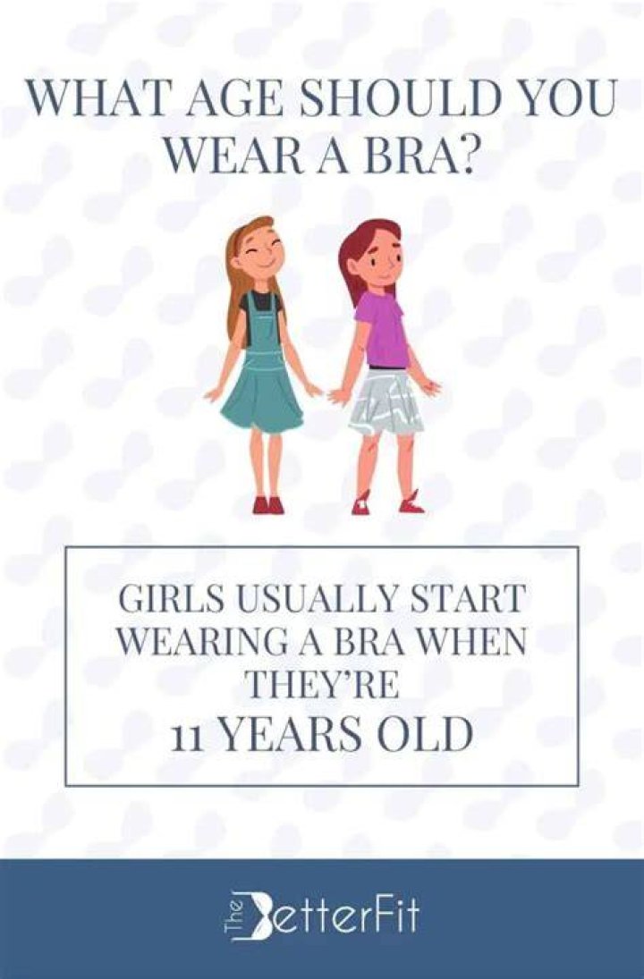 Should my 9 year old wear a bra?
