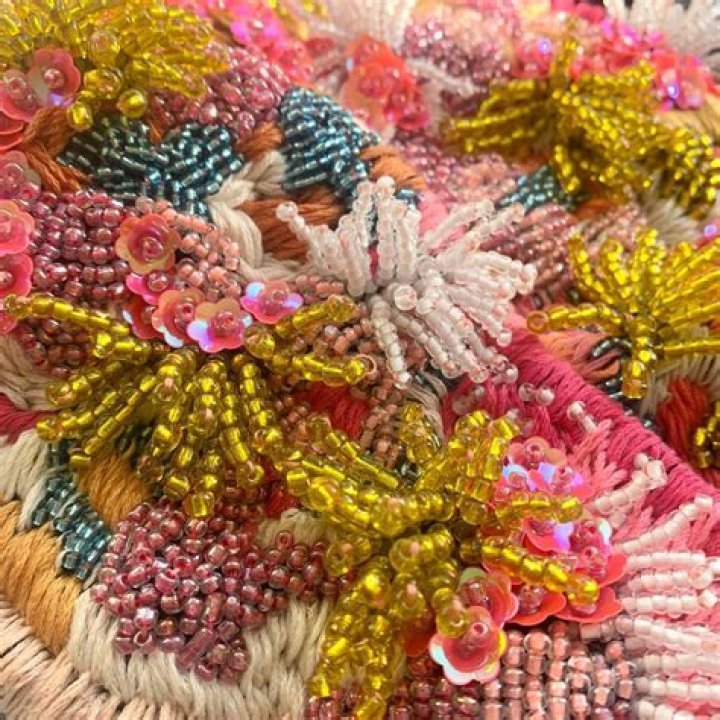 What are beads in textiles?