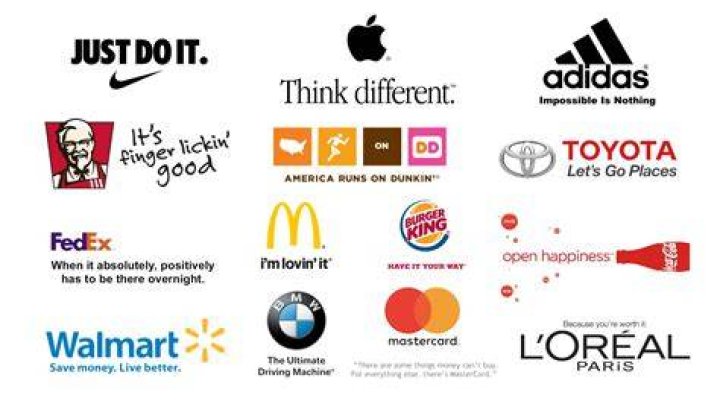 What are nice slogans?