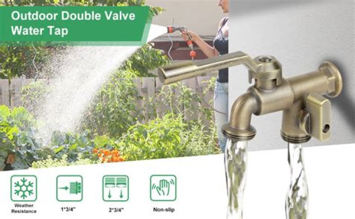 What are outside water faucets called?