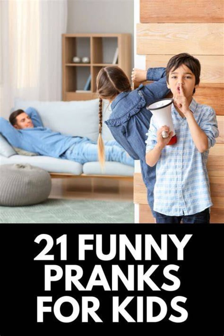 What are some of the best pranks for kids?