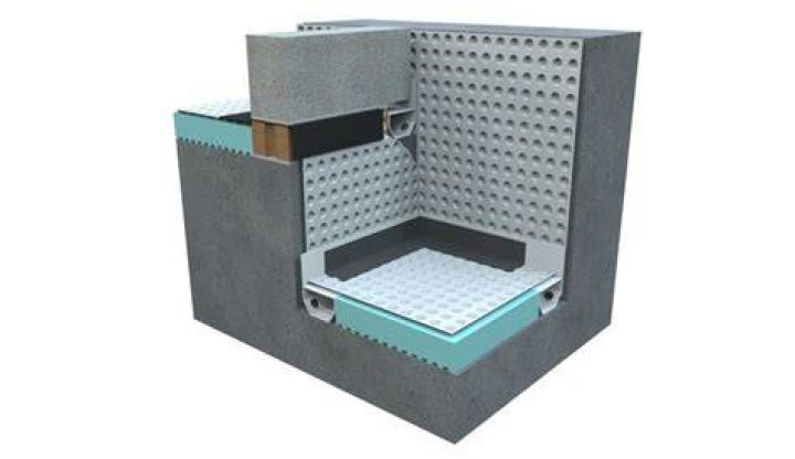 What are the components of a Newton cavity drain system?