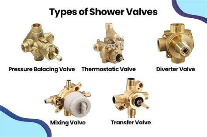 What are the different brands of shower valves?