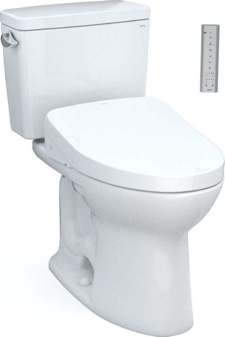 What are the features of the Toto dual Max toilet?