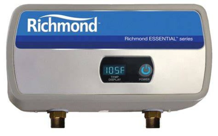 What are the models of Richmond tankless water heaters?