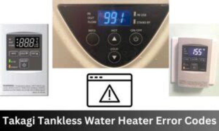 What are the problems with a Takagi tankless water heater?