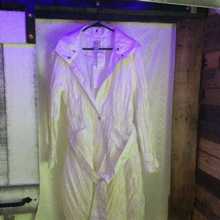 What are the shiny things on clothes called?
