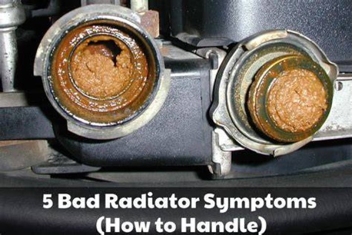 What are the symptoms of a bad radiator?